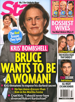 Illustration for article titled This Week in Tabloids: Bruce Jenner Wants to Be a Woman